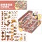 Sushi Shop Isometric Stickers, Cute DIY Room Sticker Scene, Adorabilities